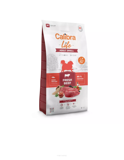 Calibra Dog Life Adult Small Fresh Beef 1,5kg