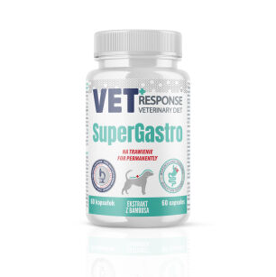 VET RESPONSE SuperGastro na trawienie 120 ml - 60 kapsułek