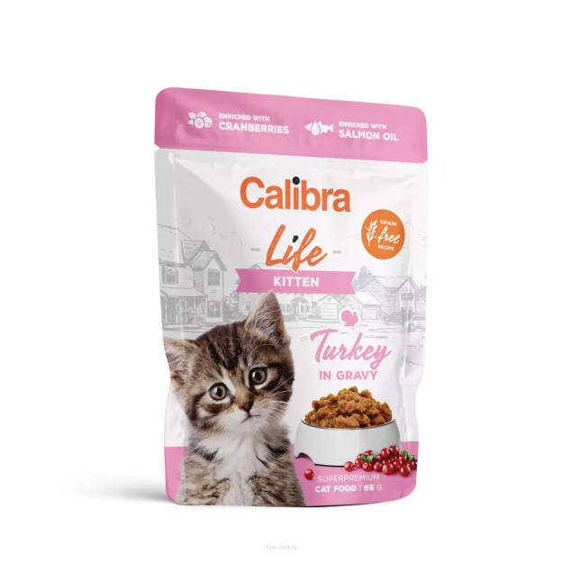 Calibra Cat Life pouch Kitten in gravy 85g