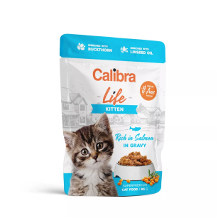 Calibra Cat Life pouch Kitten in gravy 85g