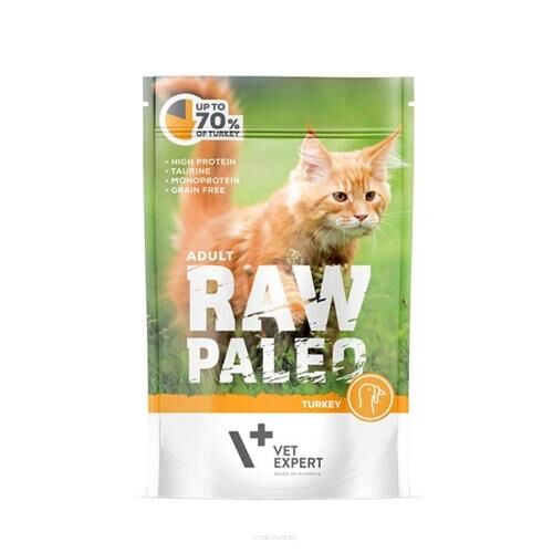 RAW PALEO ADULT CAT 100g - mokra karma dla kotów dorosłych