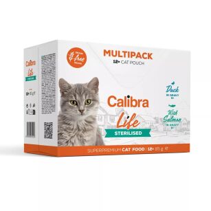 Calibra Cat Life pouches Multipack 12x85g